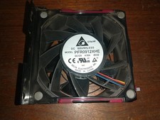 4x Delta PFR0912XHE Fan 12V 4.50A 90*90*38mm 4-polig