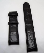 Original Tissot Couturier T035410A / T035428A 22mm XL Black Leather Band Strap