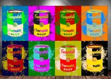 LEINWAND BILD ER XXL ABSTRAKT