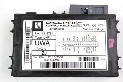 13187911 ecu einheit telefon - 13187911,