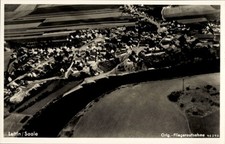 Ak Lettin Halle an der Saale, Fliegeraufnahme - 11322389