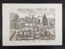 STUTTGART KUPFERSTICH MERIAN 1643 - 43x30 cm !! - FAKSIMILE 1972 - TOP !!