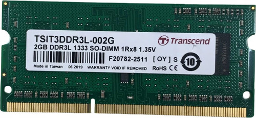 2gb transcend tsit3ddr3l 002g - 2gb,