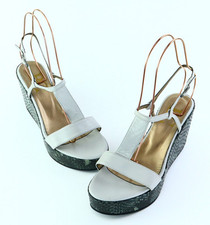 Sandalette aus Leder Gr. 41