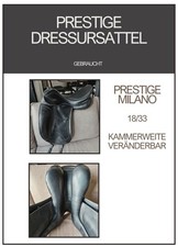 Prestige dressursattel milano - prestige,