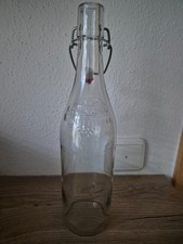 6 x Bügelverschluß-Glasflasche 0,75 l Kunzmann Prägung