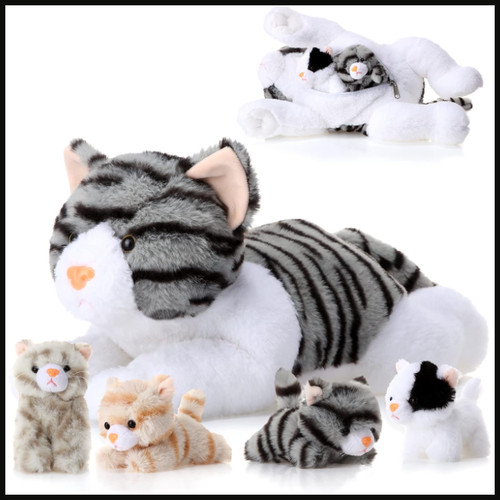 Kuscheltier katze mit - kuscheltier,