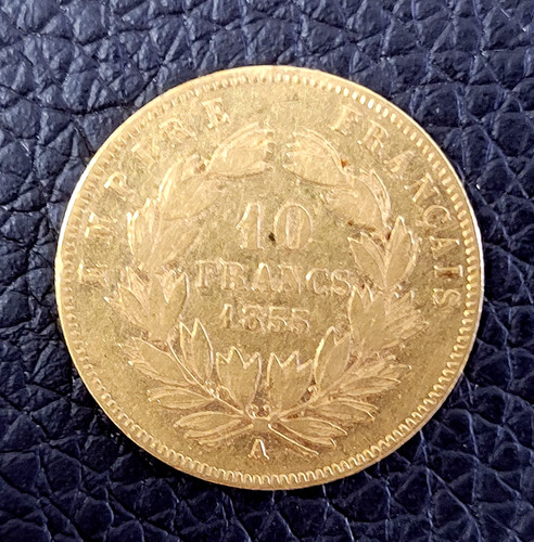 Goldmünze francs - 10,