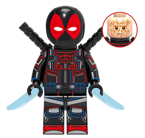 Deadpool figur tron outfit - deadpool,