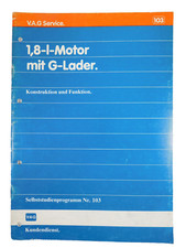 Selbststudienprogramm SSP 103 1,8-l-Motor PG mit G-Lader Corrado Golf 2 G60