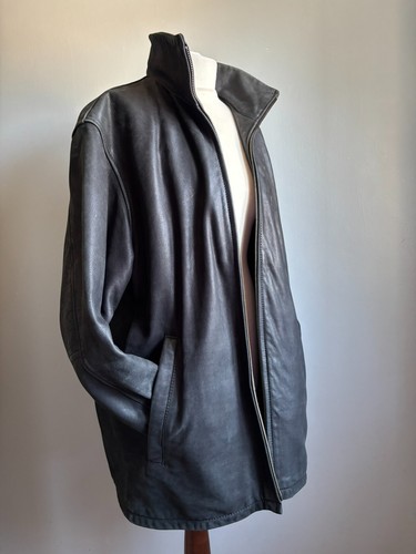 Echt leder jacke mantel - echt,