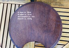 Spülenabdeckung rund Schneidebrett Rüstbrett  Teak, Küche, Wohnwagen, Boot etc.