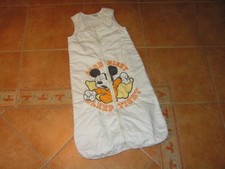 C&A Disney Schlafsack weiß leicht gefüttert Mickey Mouse Motiv Gr. 90 cm 