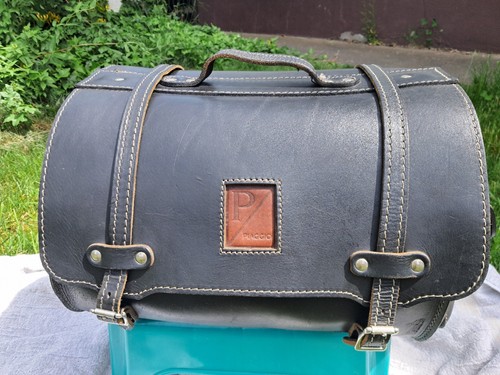 Piaggio lederkoffer ledercase - piaggio,