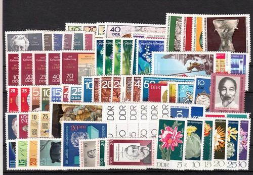 Ddr jahrgang 1970 postfrisch - jahrgang,