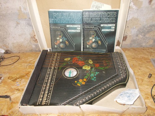 Akkord zither musima ddr - zither,