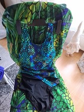 Tolles Badeanzug Set mit passender Strandtunika Gr.38 Figurschmeichler