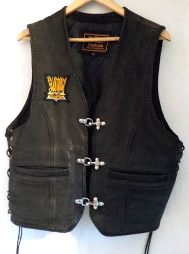 Mdm rocker leder - mdm, leder-weste