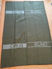 Original Bundeswehr Wolldecke