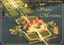 Moritzburg - Schloss, Dresden, Sachsen, BRD, Postkarte, ungelaufen