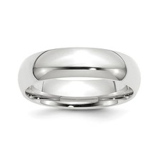 10k Weiß Gold Unisex Standard