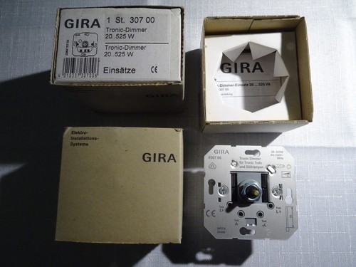 Gira einsätze tronic dimmer - gira, tronic-dimmer
