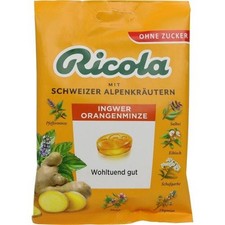 2x RICOLA o.Z.Beutel Ingwer