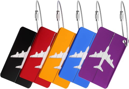 Aluminium luggage tags - tags, 5