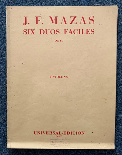 Mazas duos faziles - mazas, 6