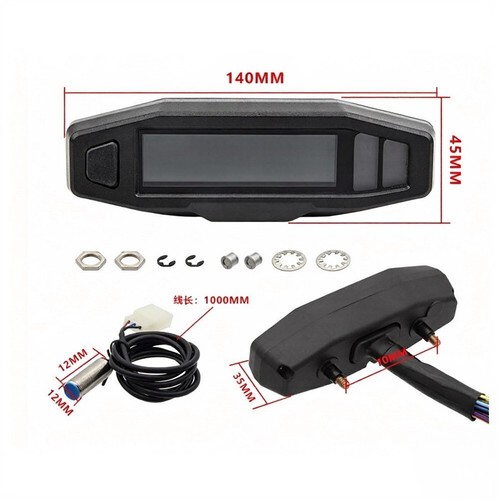 Motorrad digital tacho - motorrad, lcd