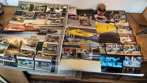 Plakat formel rennauto - 1,