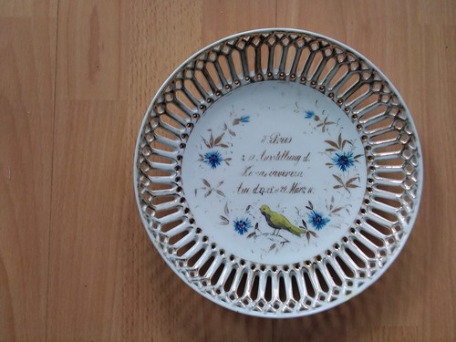 Gedenkteller von 1910 zur - gedenkteller,