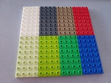Lego Duplo Bauplatte Platte 4x8 verschiedene Farben
