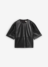 Neu Premium Leder-Tunika aus