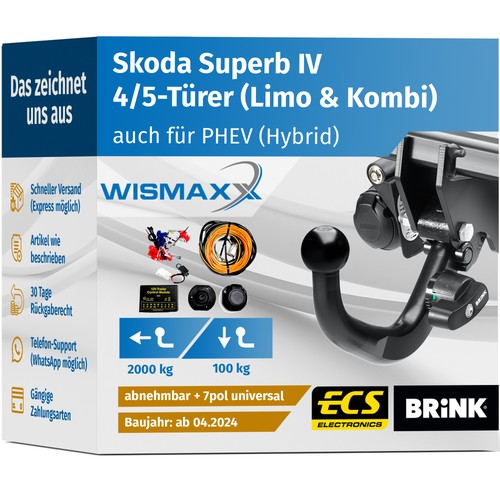 Anhängerkupplung für skoda - für,