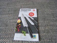 Edeka Treuepunkte Zwilling Messer 20 Punkte 1 Heft