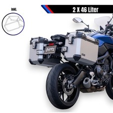 Seitenkofferset alu & Träger