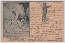 Ansichtskarte Reklame Fahrrad