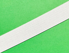 Gummiband 1m Breite 4cm weiß