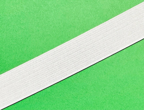 Gummiband breite 4cm weiß - 1m,