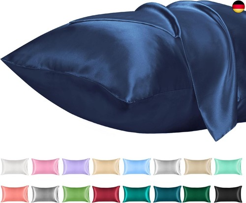 2er set satin - satin, kissenbezug