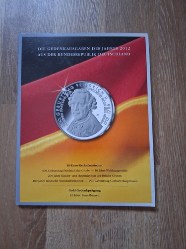 Sammelmappe für euro - für,