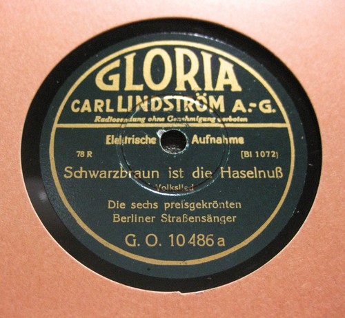 Berliner straßensänger - berliner,