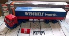 WEICHELT SPEDITION bringt,s Herpa Mercedes Benz Sattelzug 1/87