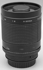 Maginon Serie G 8/500 Macro - Spiegelobjektiv - T2 und Canon EOS -