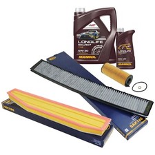 Filterpaket BMW X3 E83 2,0D 177PS xDrive18d xDrive20d mit 6L Mannol 5W30