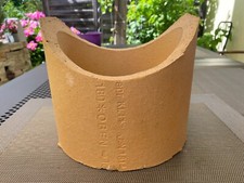 Schamotterohr Sattelstück Länge 12cm, neu und unbenutzt