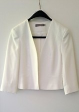 Weißer bolero brautjacke in - brautjacke,