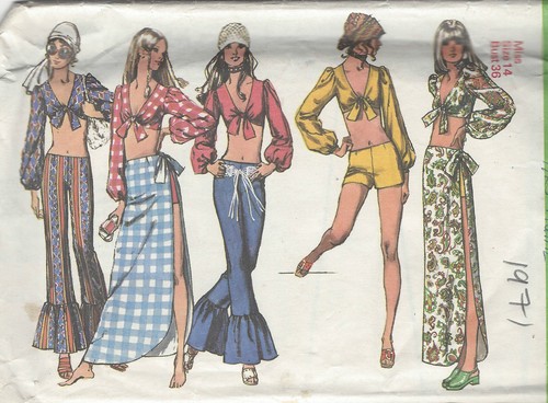 1971 vintage nähen - 1971,