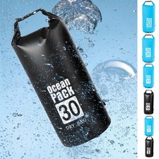 Dry Bag Tasche Wasserdicht Seesack Rollbeutel Packsack Camping 5, 10, 30 Liter